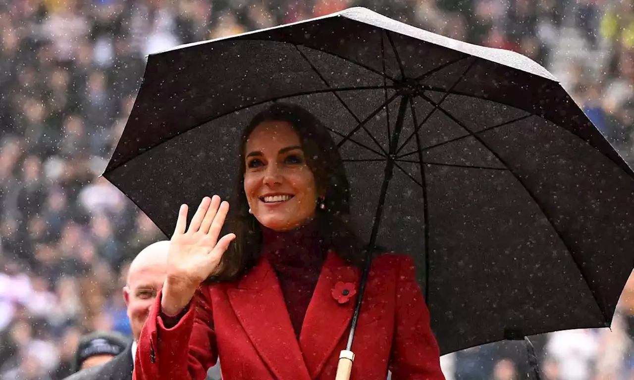 Princess Kate is all smiles at England's Rugby League World Cup match – live updates