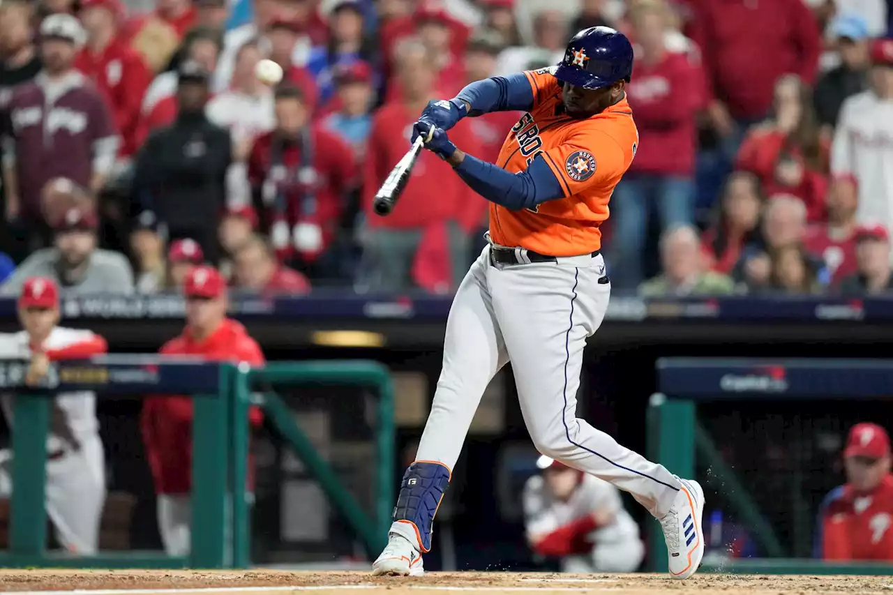 Astros' Yordan Alvarez adjusting his swing as opposing pitchers adjust to him