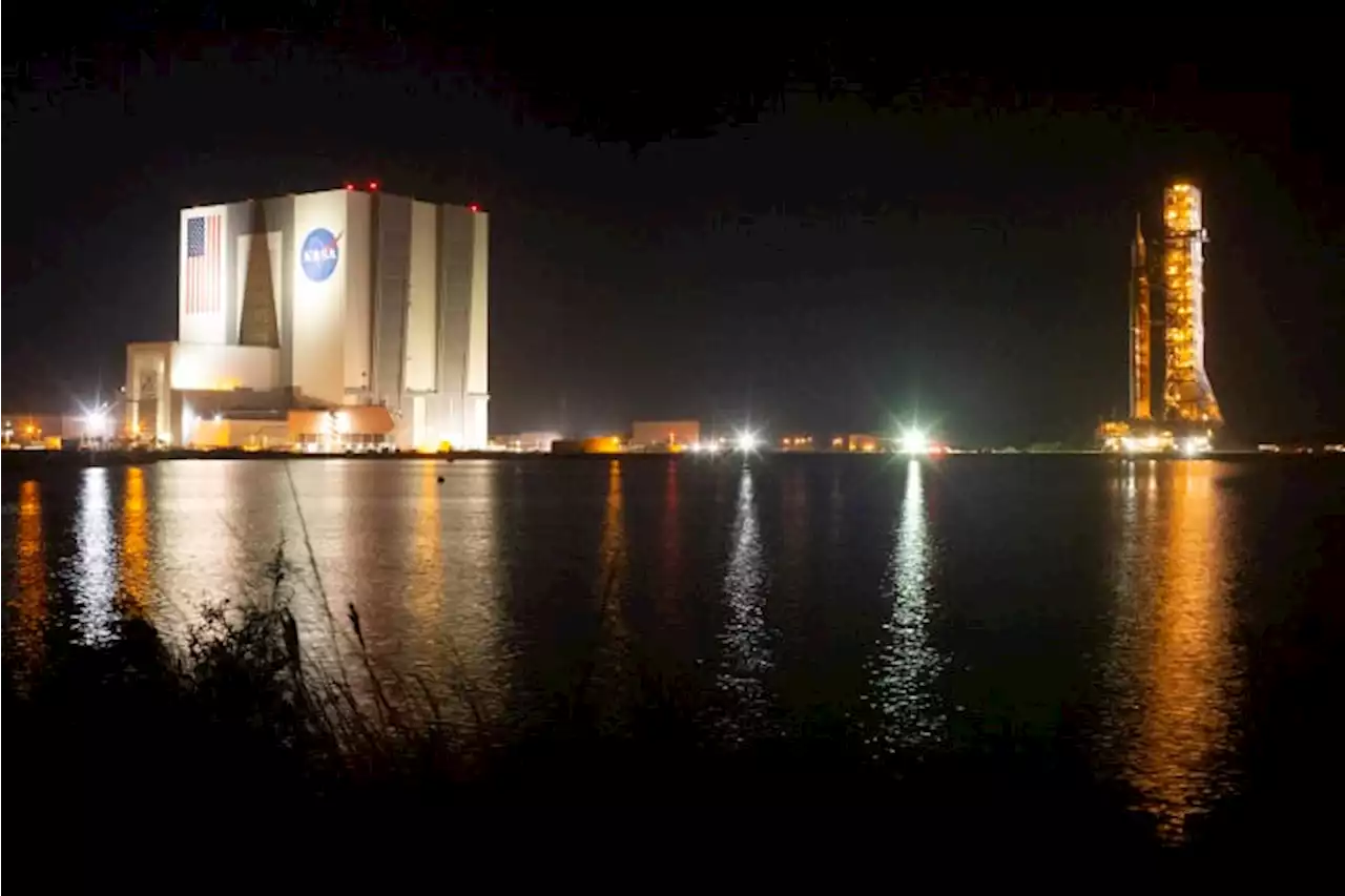 NASA's moon rocket returns to pad for next launch attempt