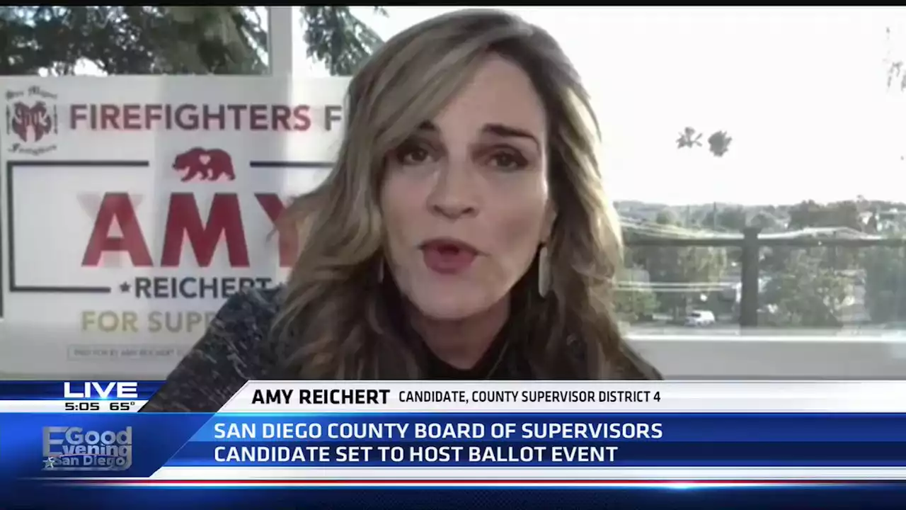 Amy Reichert running against Nathan Fletcher for County Supervisor District 4 -