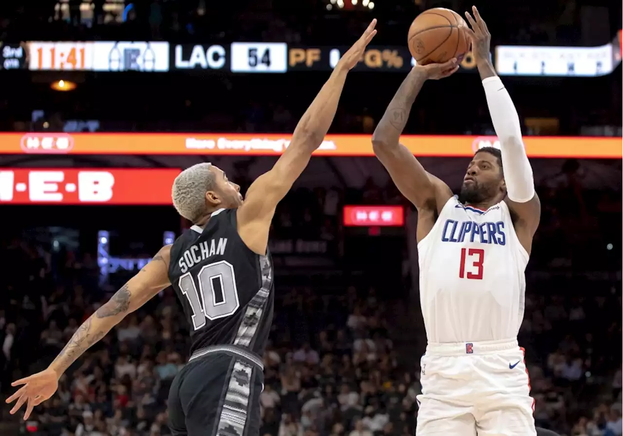 Paul George, Clippers rally past Spurs for 3rd straight win