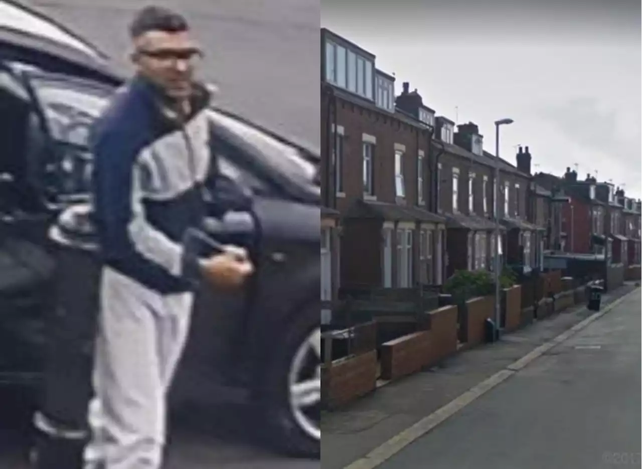 Police hunt for this man after four-year-old child hit by a car in Leeds