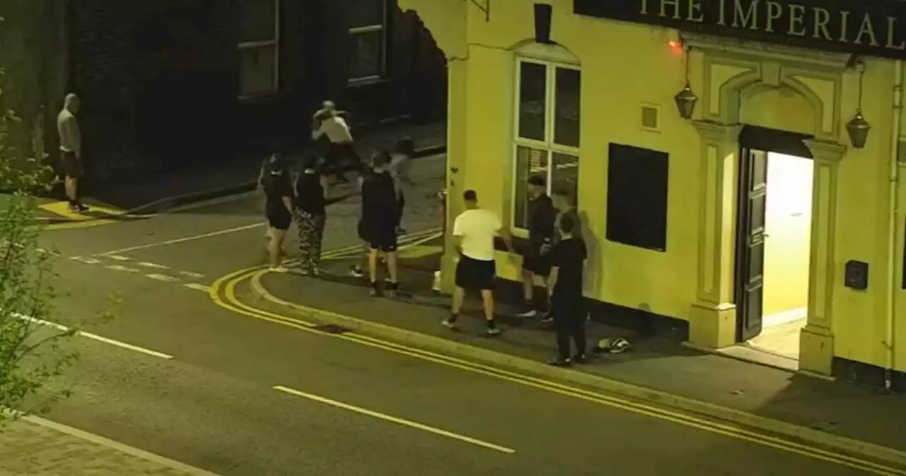 Pub at centre of 15-strong punch-up in the street outside allowed to reopen