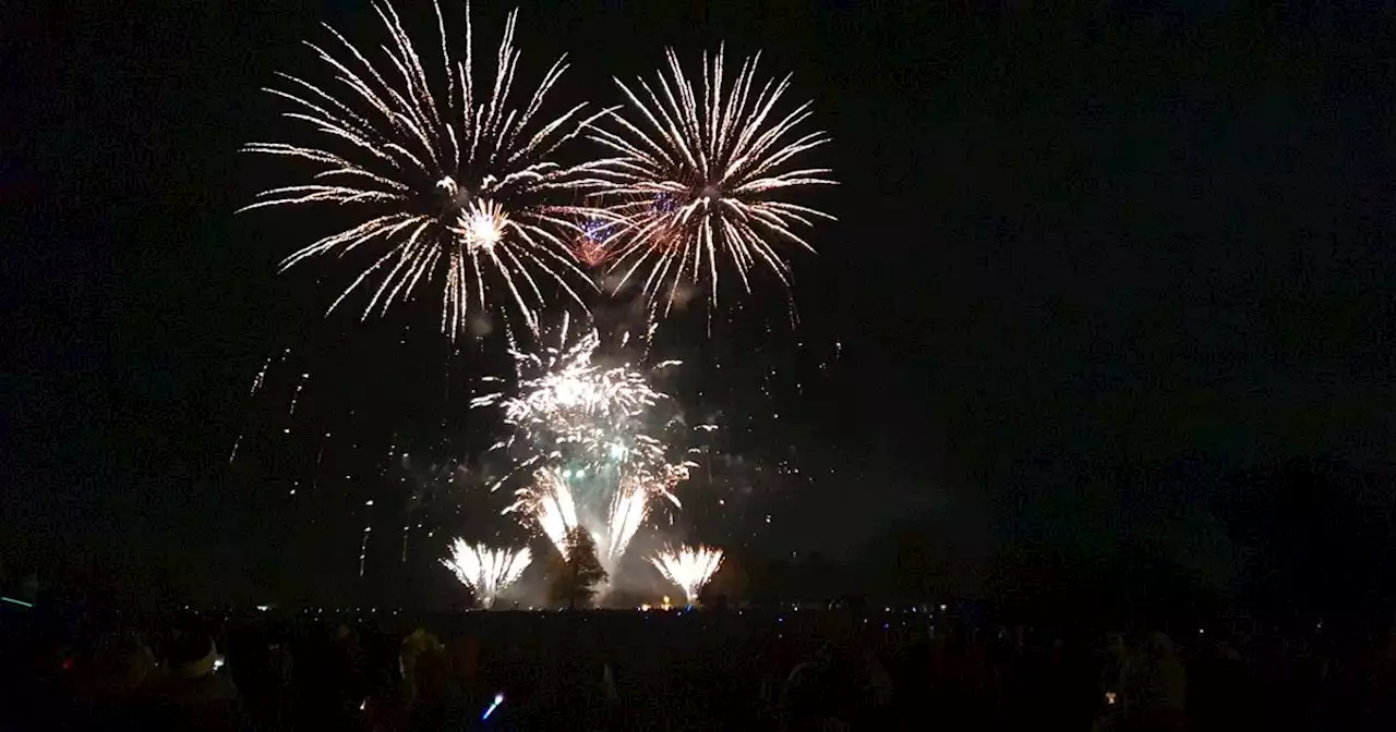 Weather Gods look kindly on fireworks extravaganza