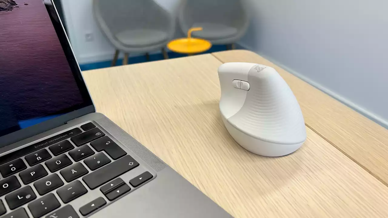 Logitech Lift for Mac – ergonomische Maus für Apple-User