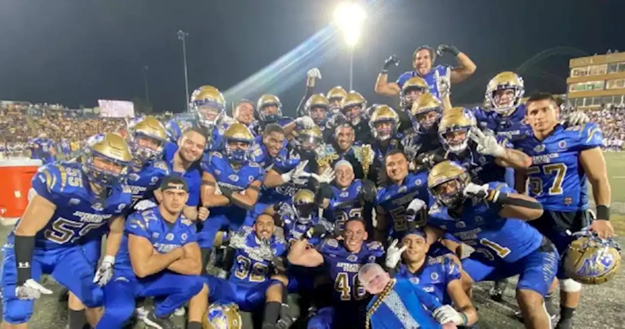 Auténticos Tigres derrotan a Borregos Monterrey en la ONEFA