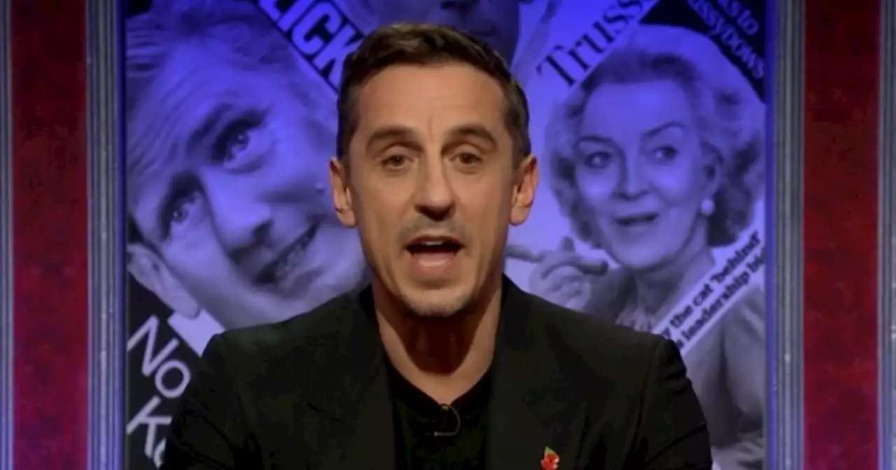 Gary Neville mocked while hosting Have I Got News For You over World Cup role