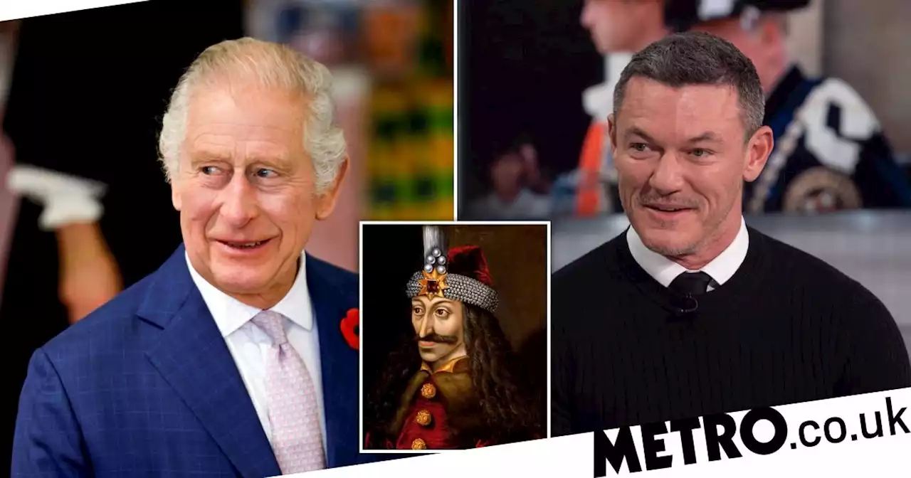 It turns out King Charles is related to Vlad the Impaler, says Luke Evans