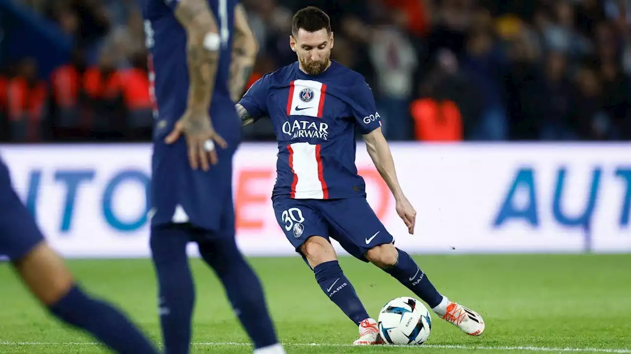 Messi tiene una inflamación en el tendón de Aquiles y este domingo no juega para el PSG