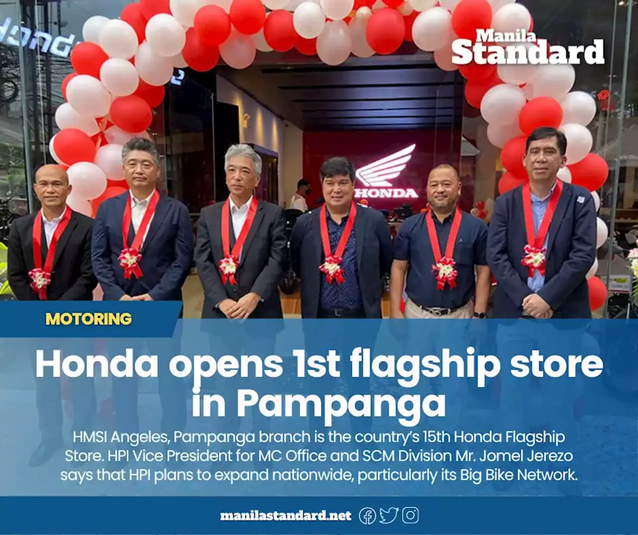 Honda opens 1st flagship store in Pampanga