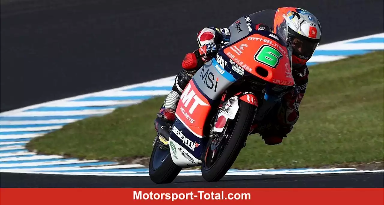 Moto3 FT3 Valencia 2022: Bestzeit Yamanaka, Sasaki nach Sturz in Q1