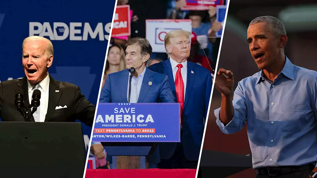 Biden, Obama, and Trump Descend in Pennsylvania in Final Midterm Push