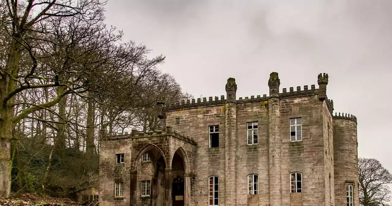 Go inside the tragic Gothic castle left to ruin