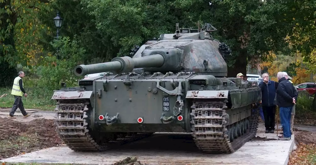 One of heaviest tanks ever created on show in Nottinghamshire