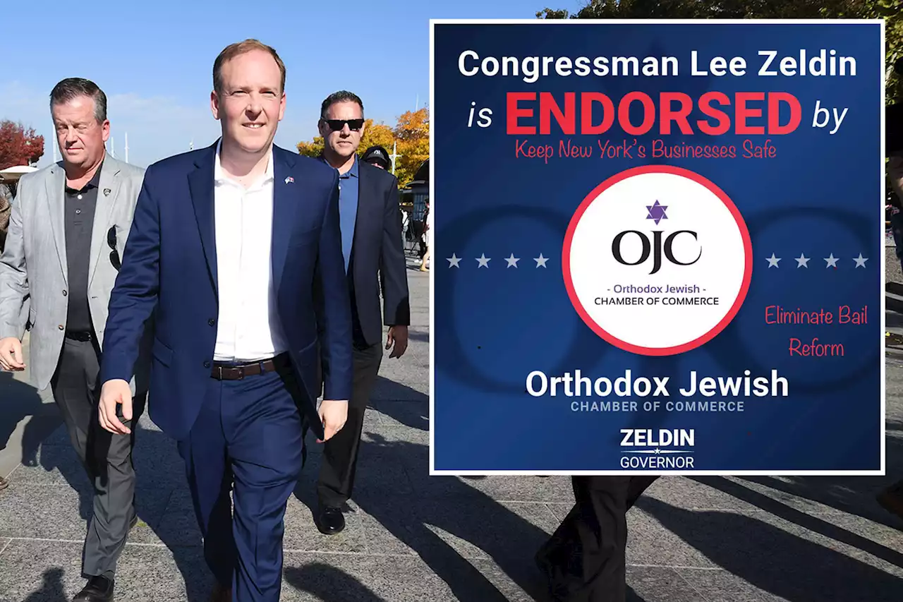 Influential Jewish group crosses party lines to back Lee Zeldin over ‘failed’ Gov. Hochul