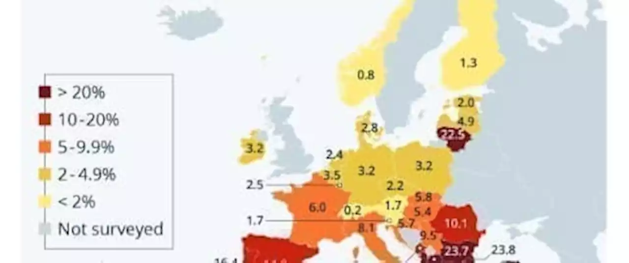 Visualizing Energy Poverty Across Europe | OilPrice.com