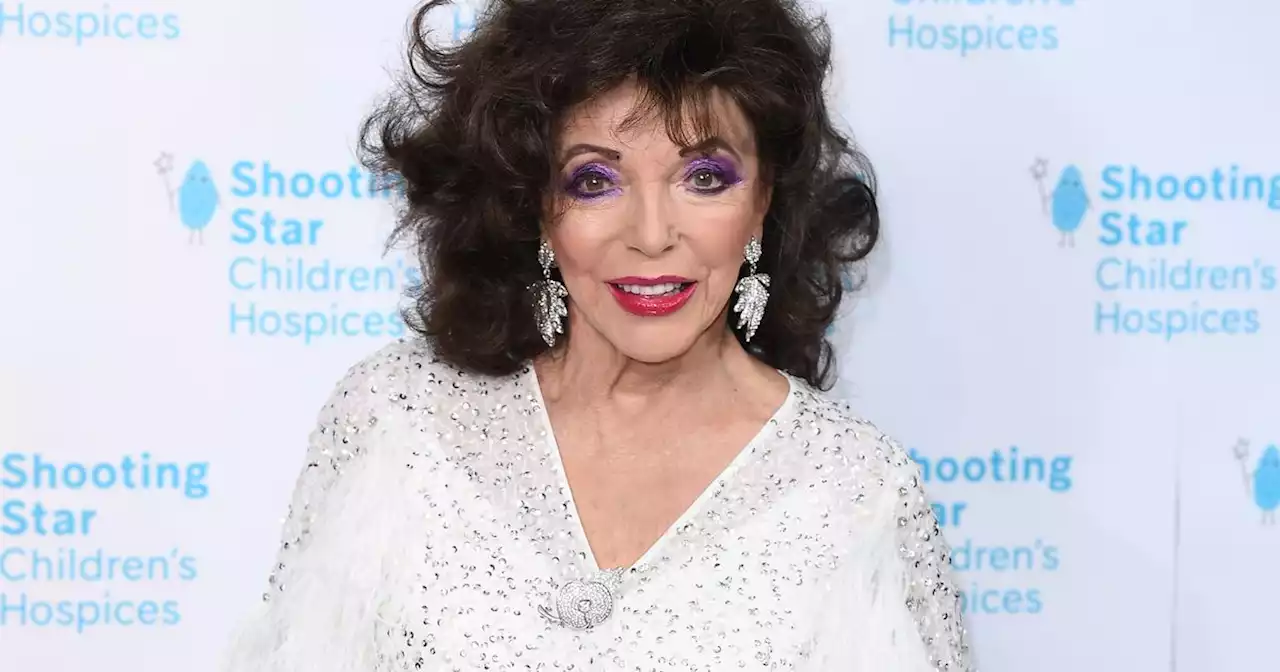 Dame Joan Collins, 89, looks totally different as she ditches signature hair