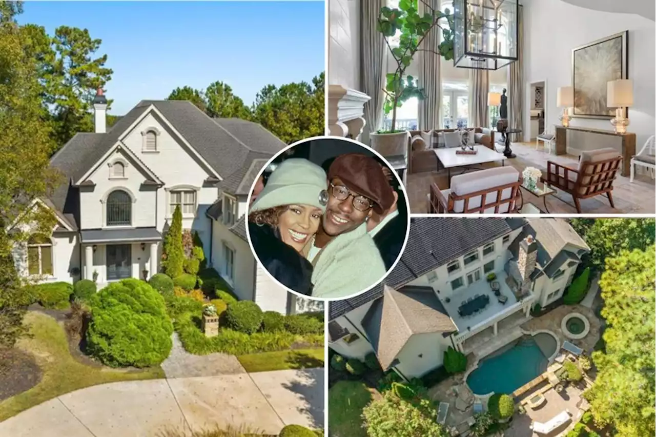 Whitney Houston and Bobby Brown’s former Georgia home for sale