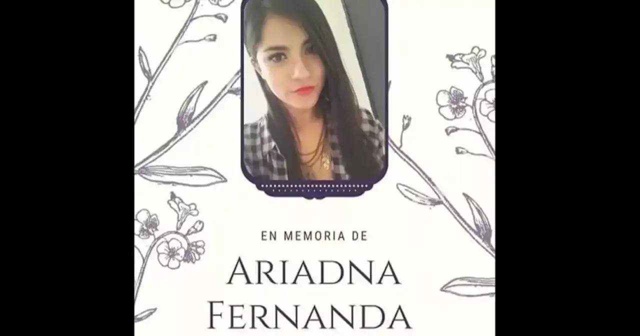 Familiares y amigos de Ariadna Fernanda exigen justicia por su feminicidio