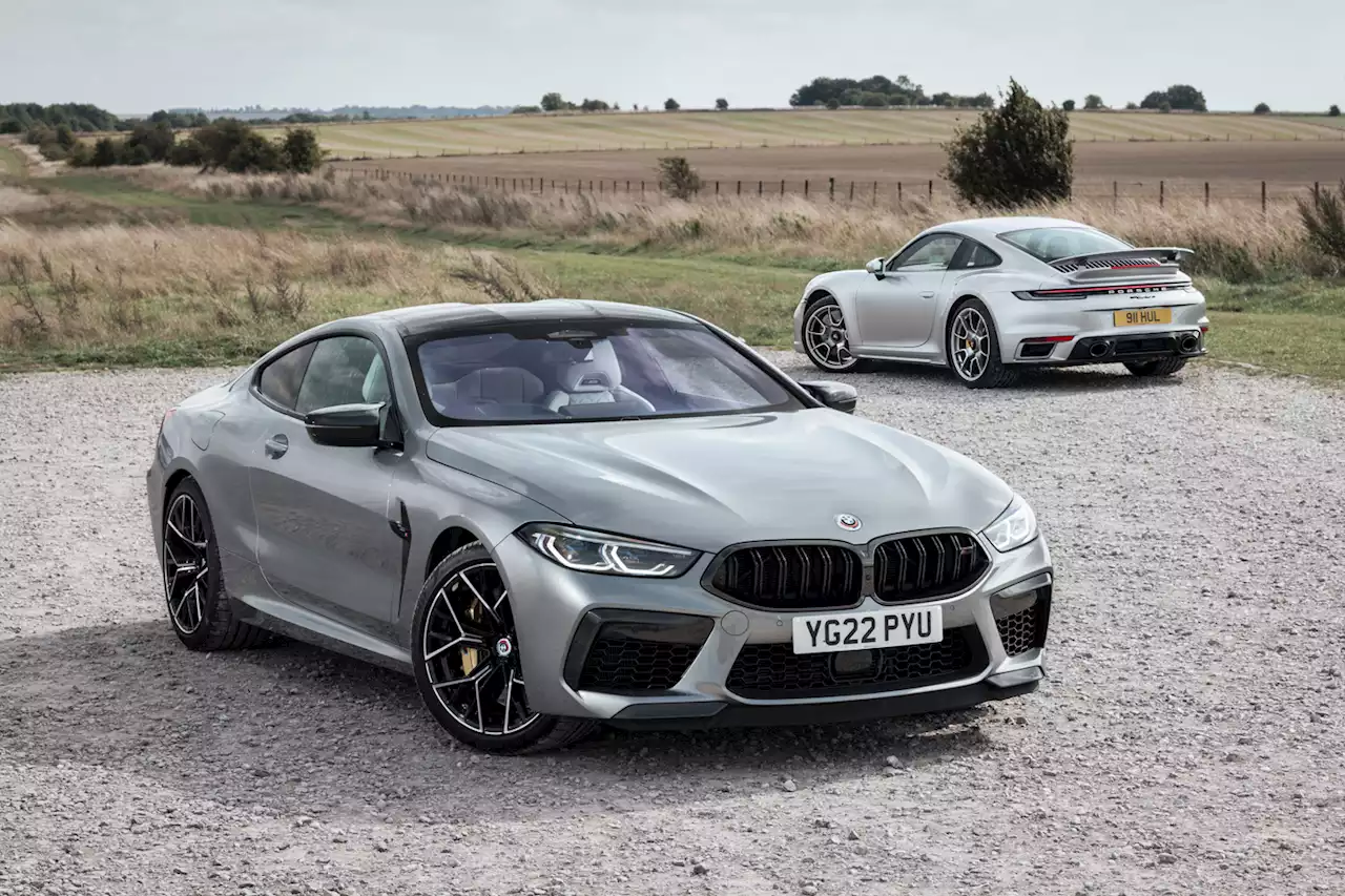 2022 BMW M8 Competition vs Porsche 911 Turbo S