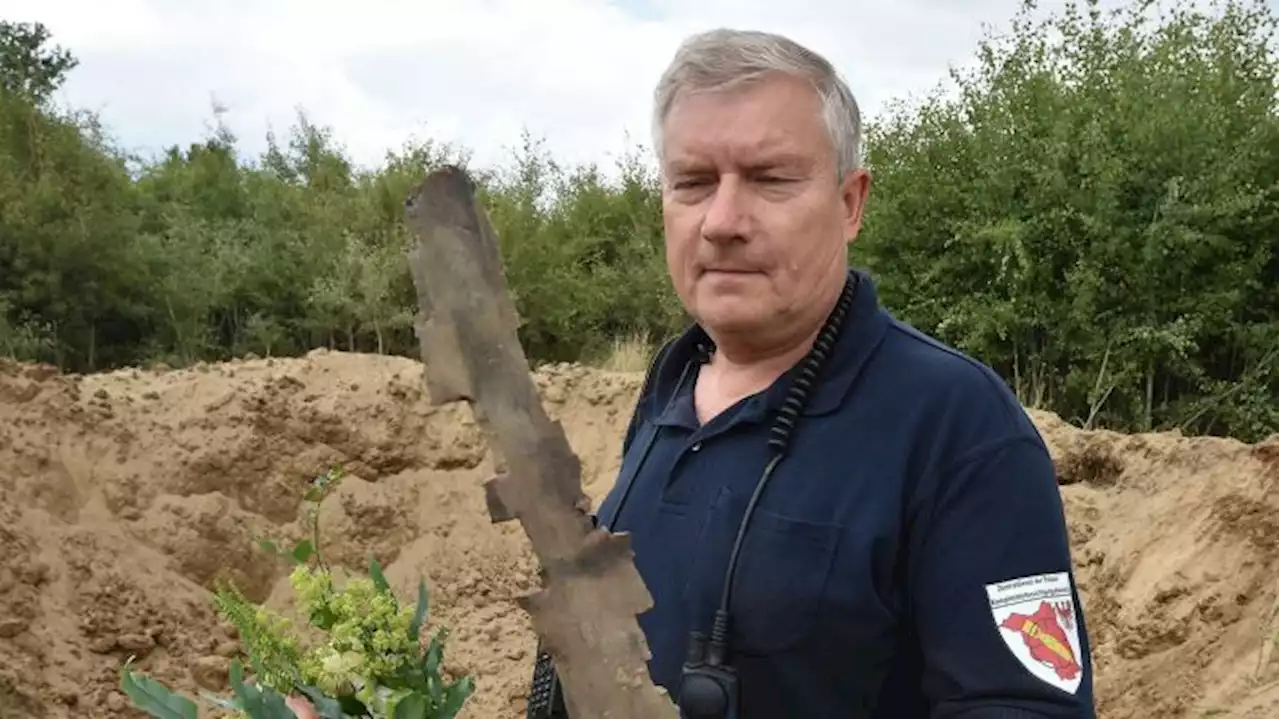 Sprengmeister Gerd Fleischhauer erhält Brandenburger Verdienstorden