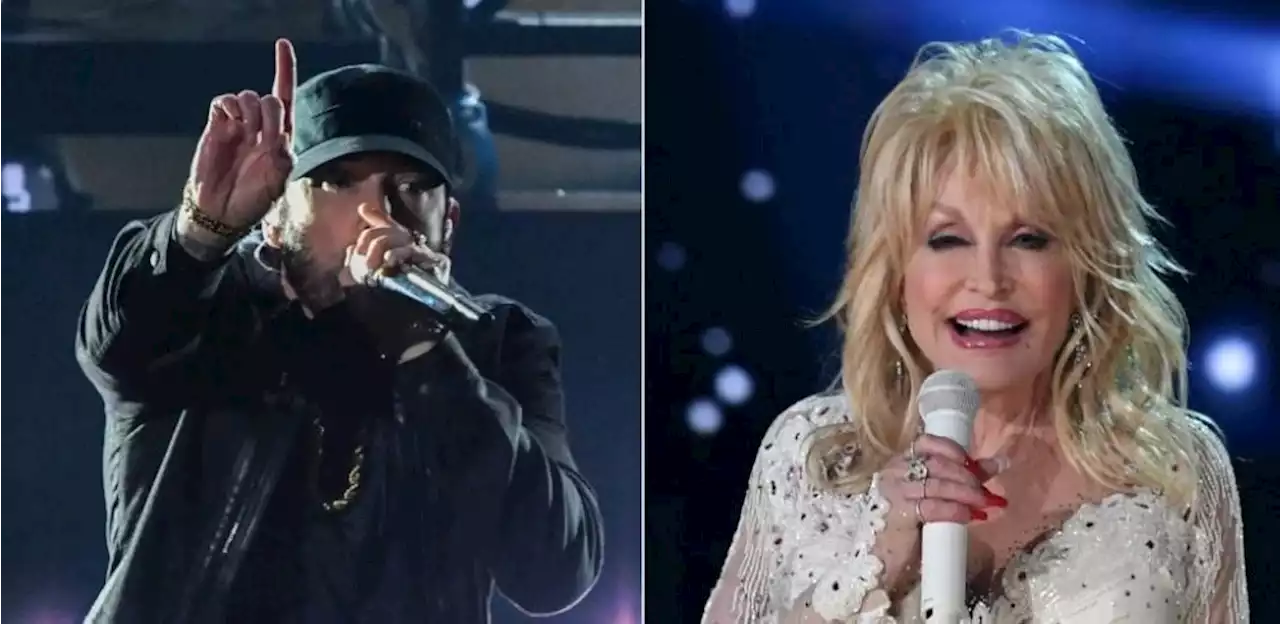 Music world to fete Parton, Eminem, 5 other acts at Rock Hall of Fame