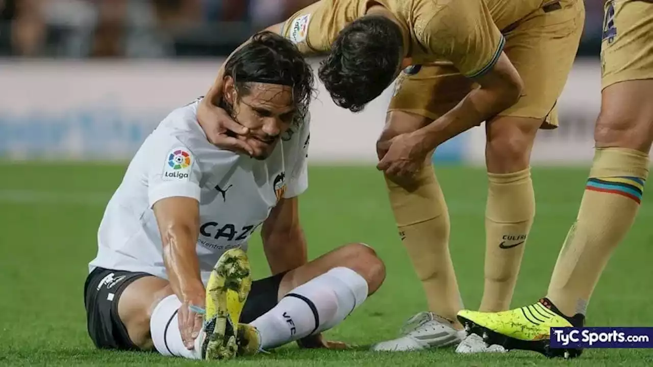 Preocupación en Uruguay por Cavani a dos semanas del Mundial Qatar 2022 - TyC Sports