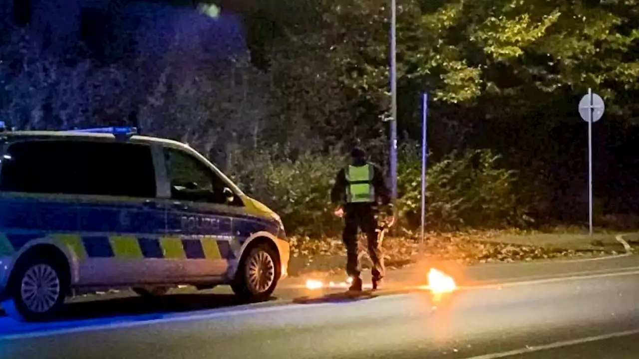 Nächtliches Tuning-Treffen auf Parkplatz eskaliert