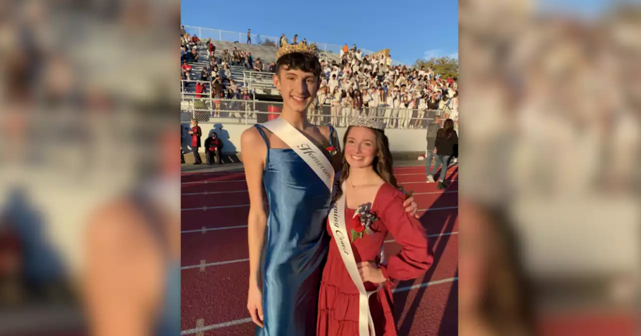 Out and proud: the story behind the Homecoming King crowned in a dress