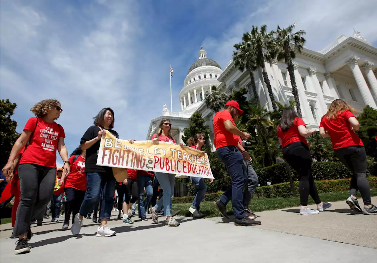 California's largest teachers union has more on its mind than education