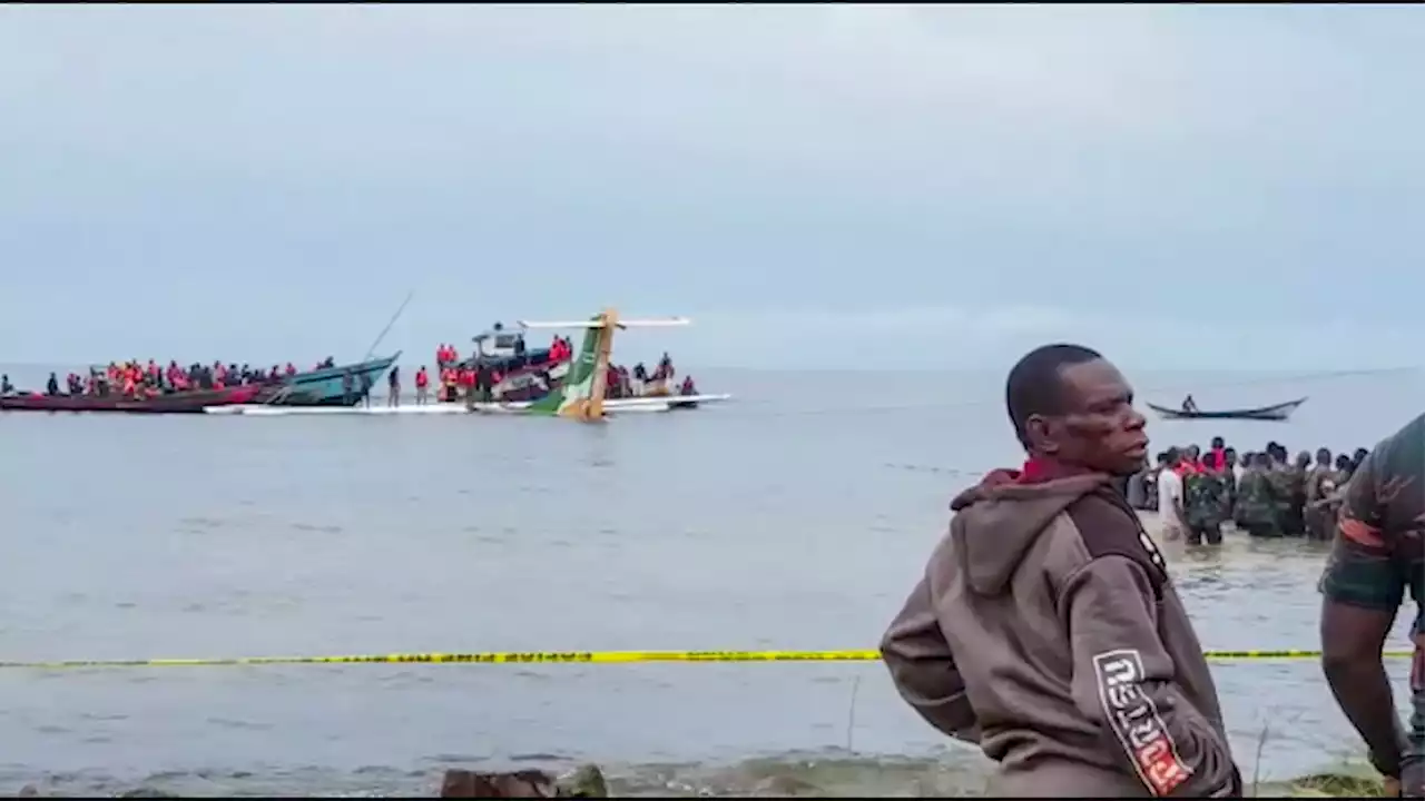 Plane crashes into Lake Victoria in Tanzania; 19 dead