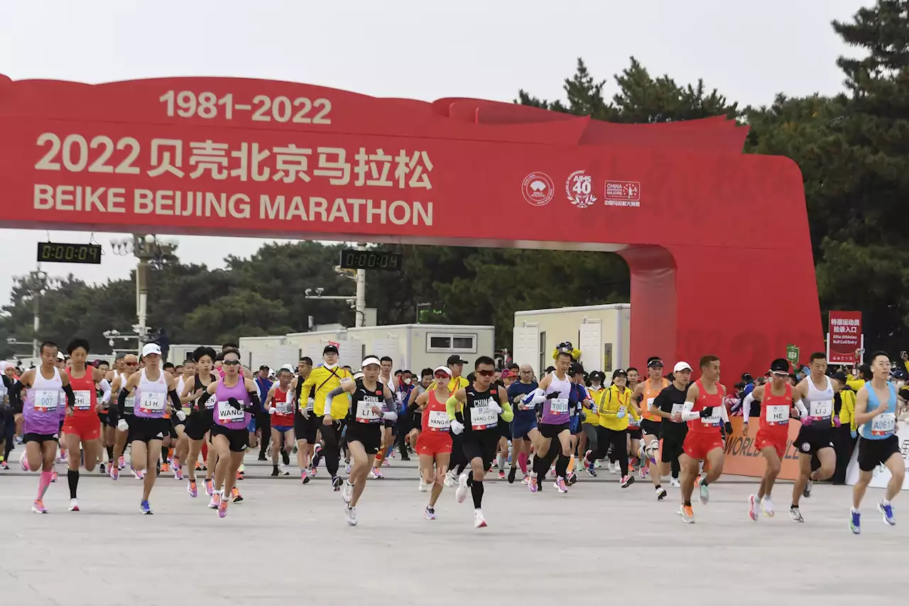 Beijing marathon returns but China sticks to 'zero-COVID'