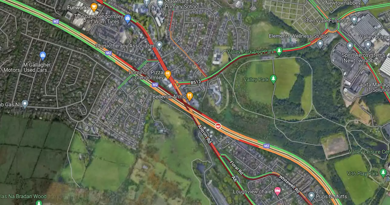 LIVE updates as M2 closed southbound