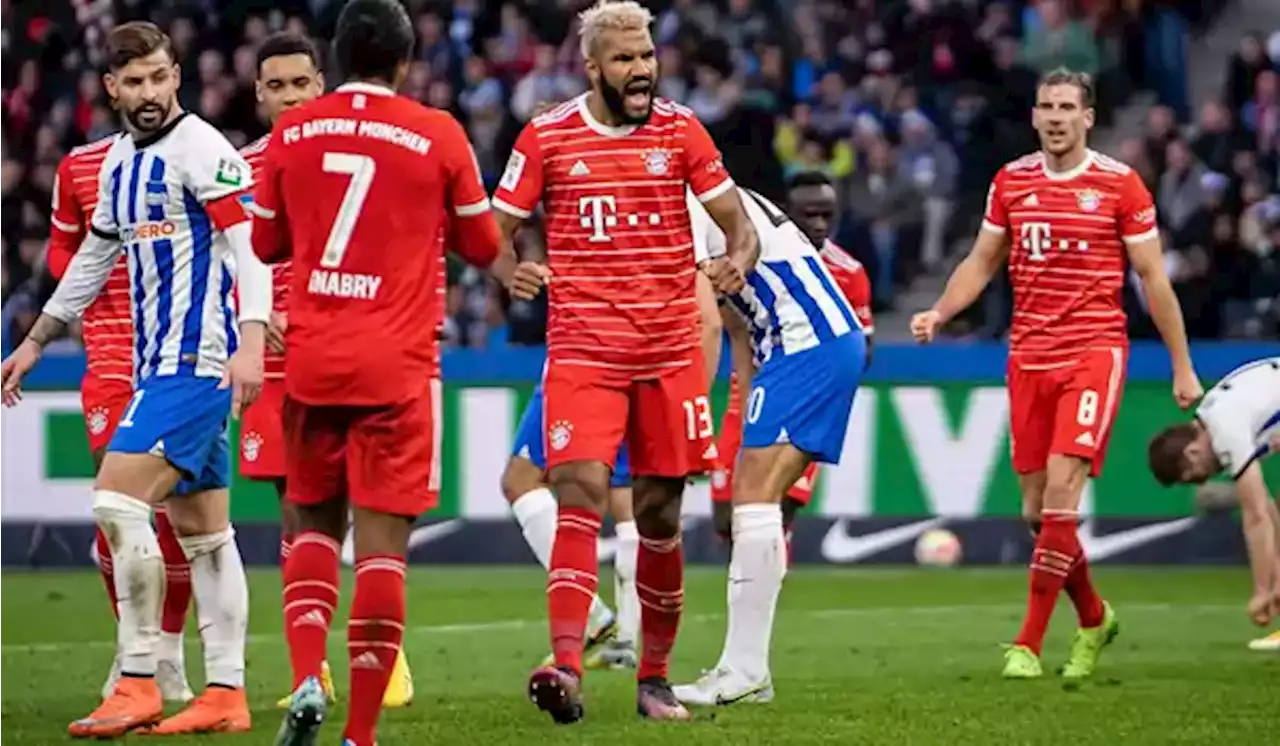 2 Gol Choupo Moting Antar Bayern Muenchen Taklukkan Hertha