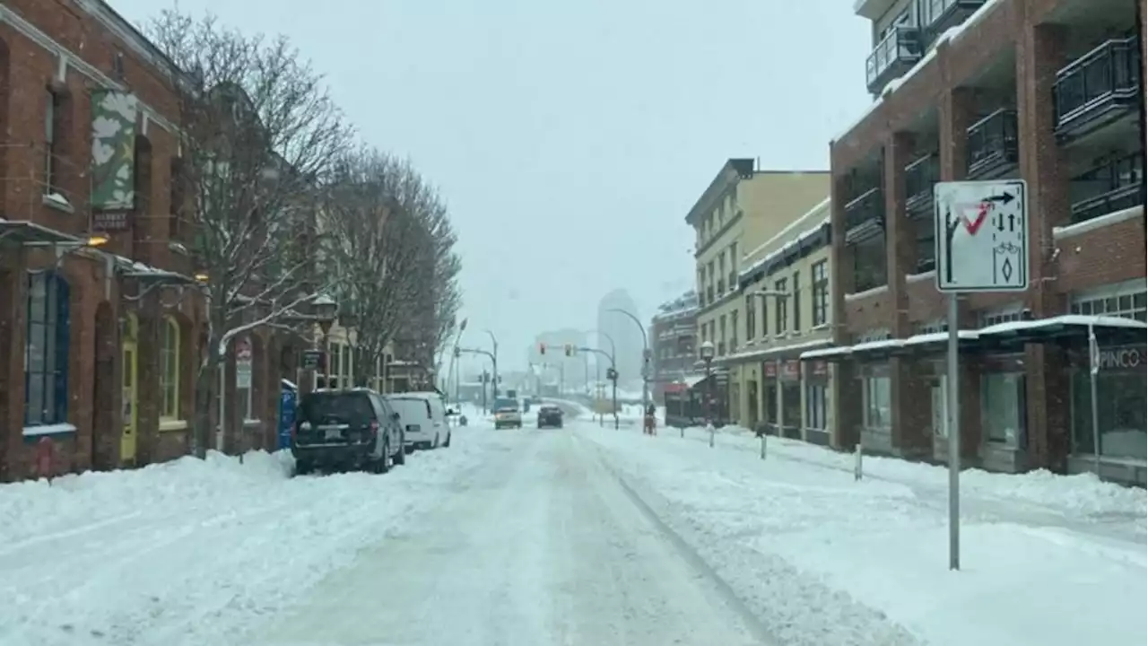 Weather statement predicts possible pockets of 'heavy snow' on Vancouver Island