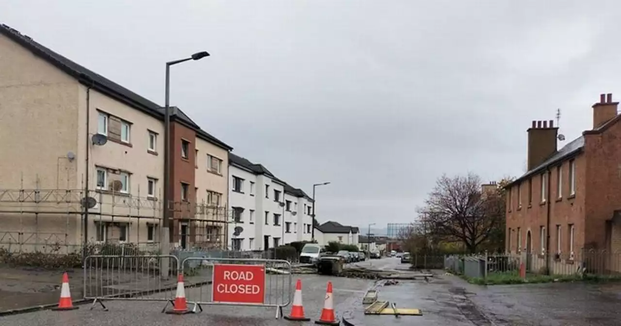 Aftermath of Edinburgh Bonfire Night carnage as street remains blocked off