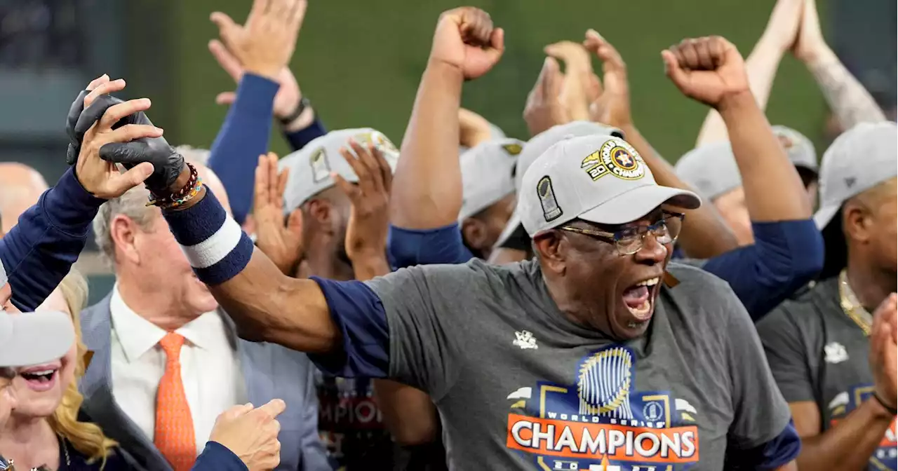 At 73, Dusty Baker finally gets a World Series title