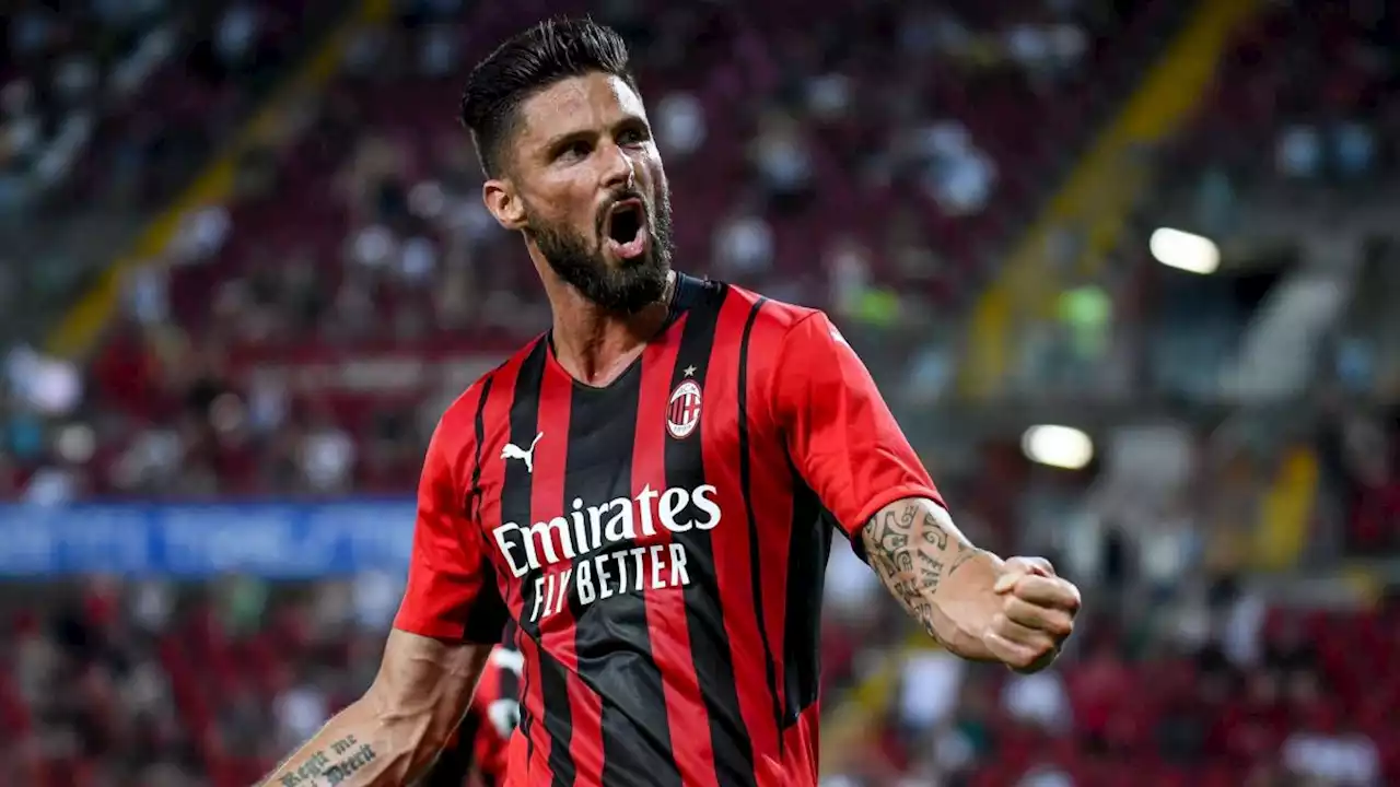 Serie A : Olivier Giroud offre la victoire à l'AC Milan contre la Spezia