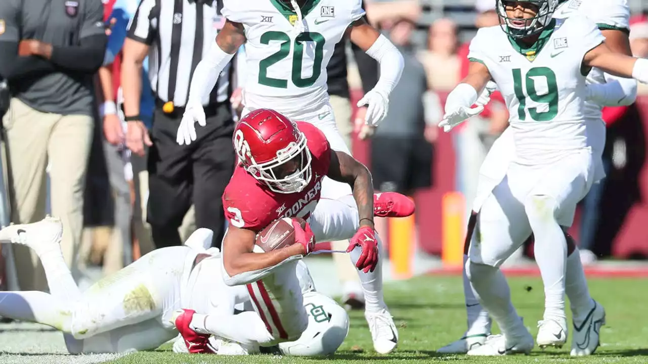 Williams' 192 yards rushing lead Baylor past Oklahoma, 38-35