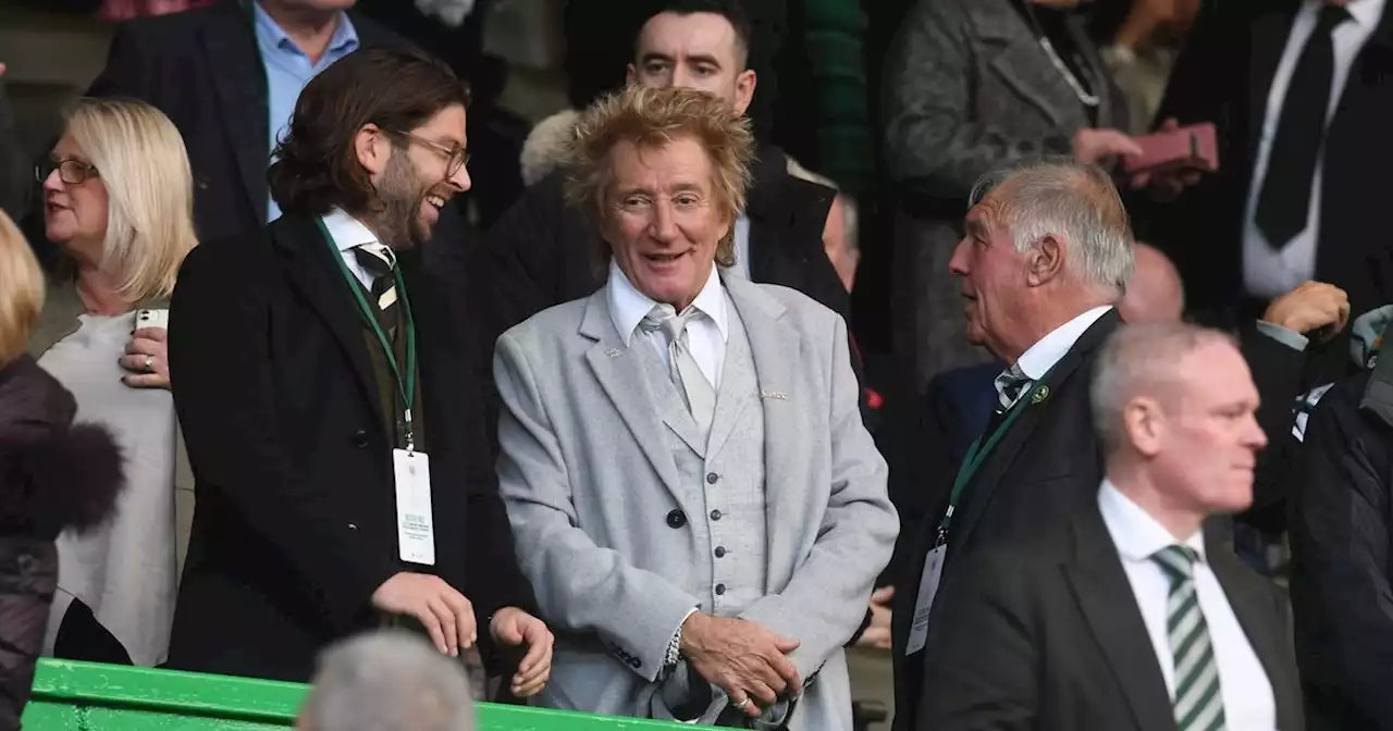 Watch Rod Stewart surprise Celtic fans as he helps stewards clean up at Parkhead