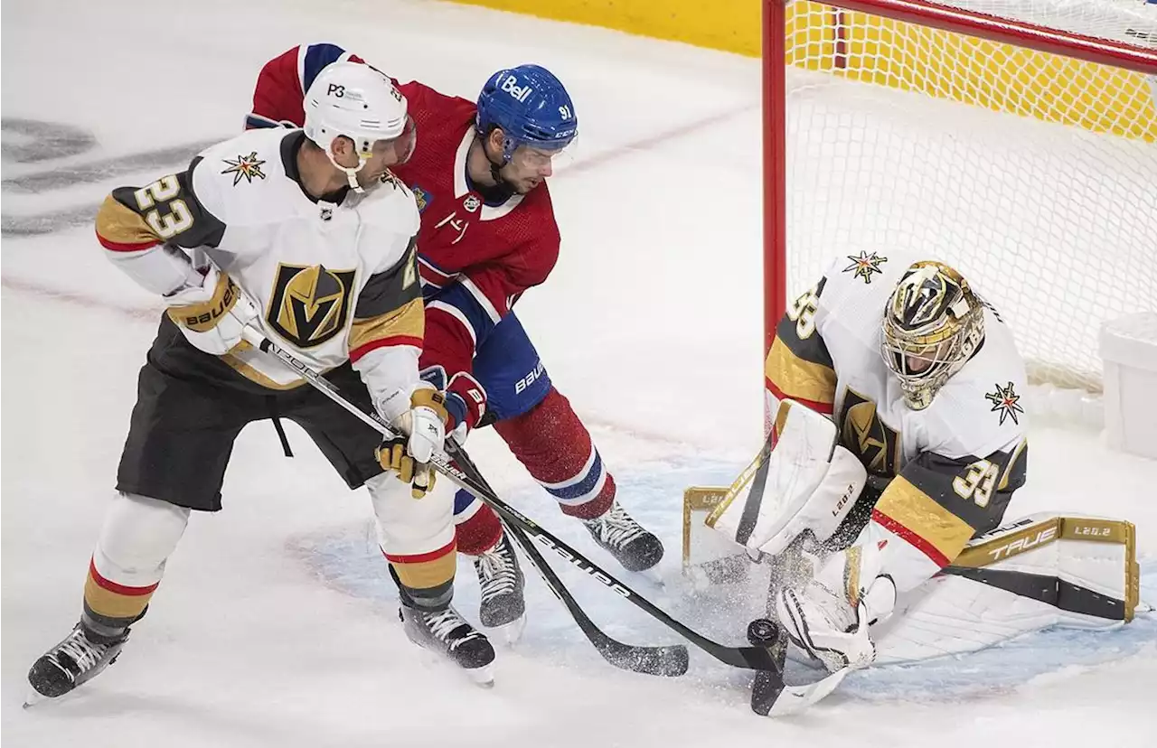 Golden Knights beat Montreal Canadiens 6-4 for seventh straight win