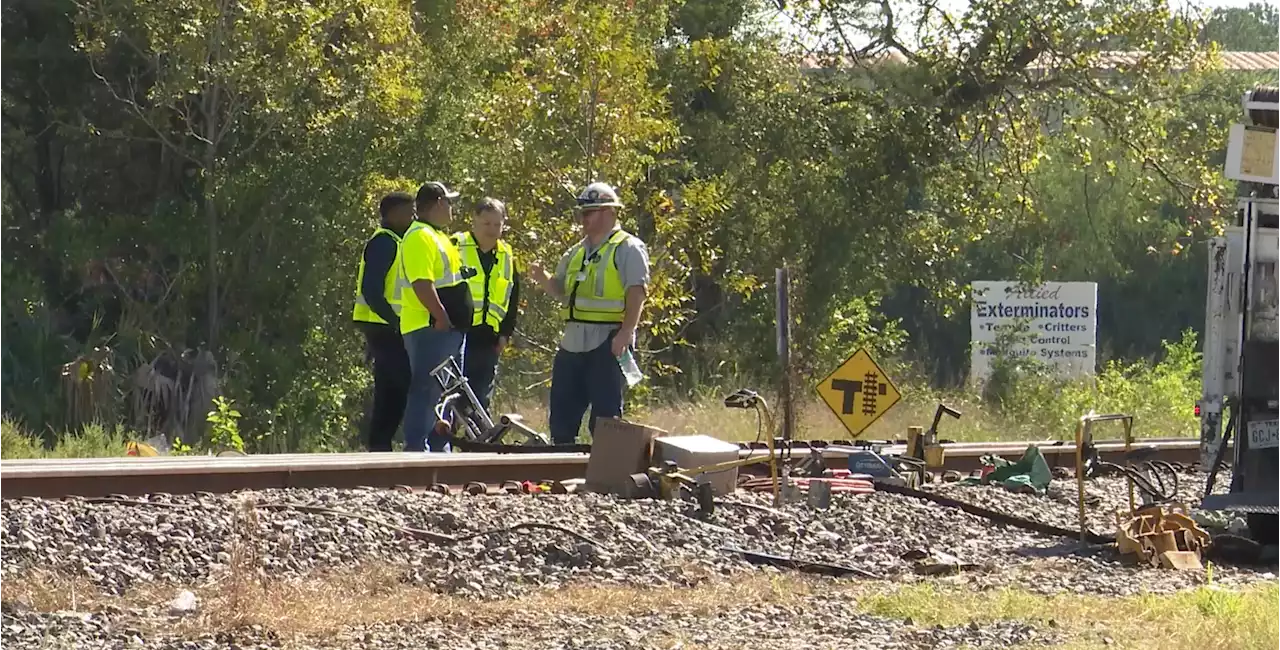 Rail worker killed in north Harris County track explosion