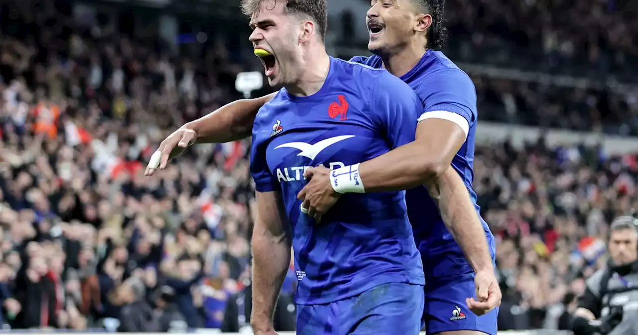 Damian Penaud scores late try as France beat Australia for record 11th straight win