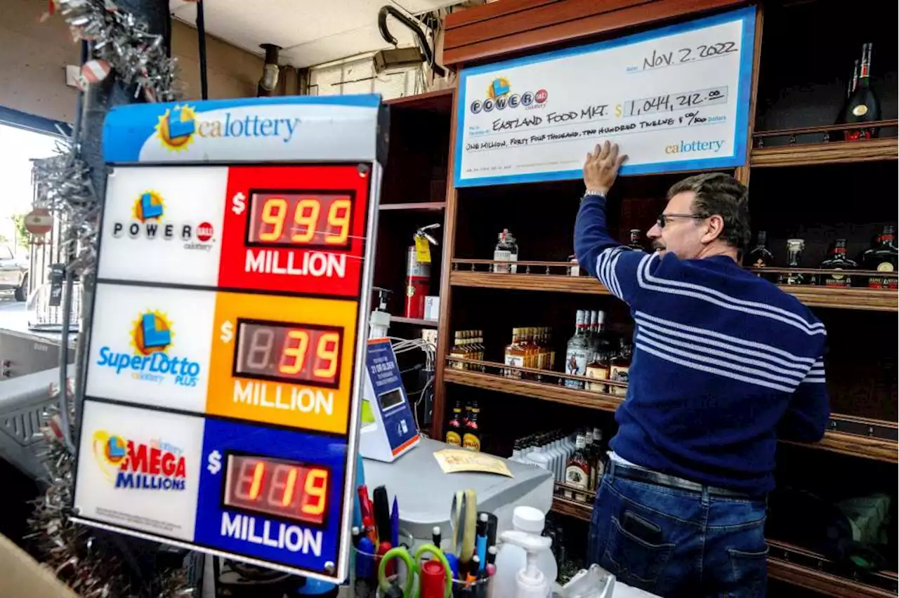 Here are the numbers drawn Saturday for the Powerball lottery with a $1.6 billion jackpot