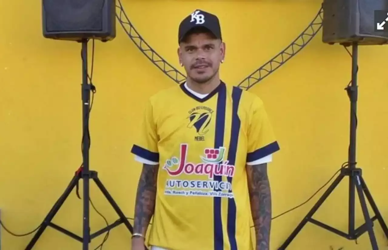 Gustavo Bou, nuevo presidente del club Nebel, de Concordia: el goleador no se retira pero también busca ayudar a los más chicos