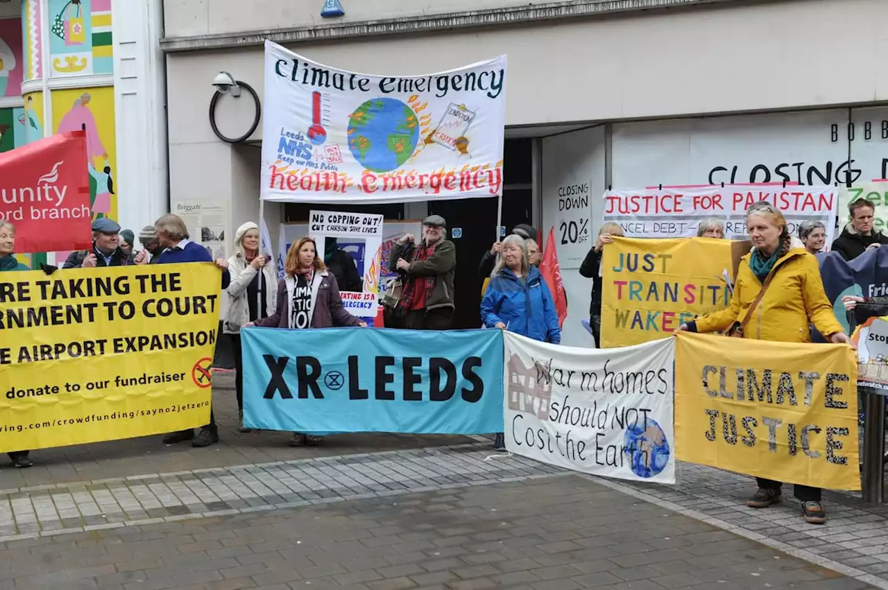 Climate activists stage rally in Leeds and demand change ahead of Cop27