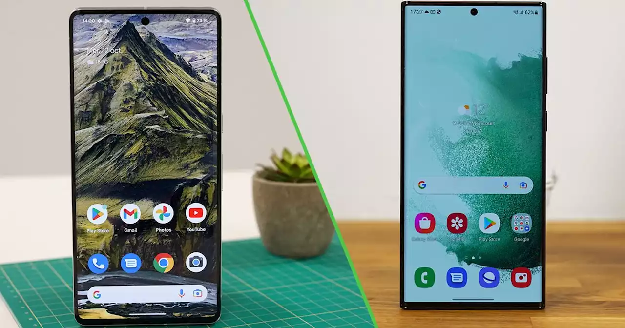 Google Pixel 7 Pro vs Samsung Galaxy S22 Ultra : un duel qui n’est pas joué d’avance