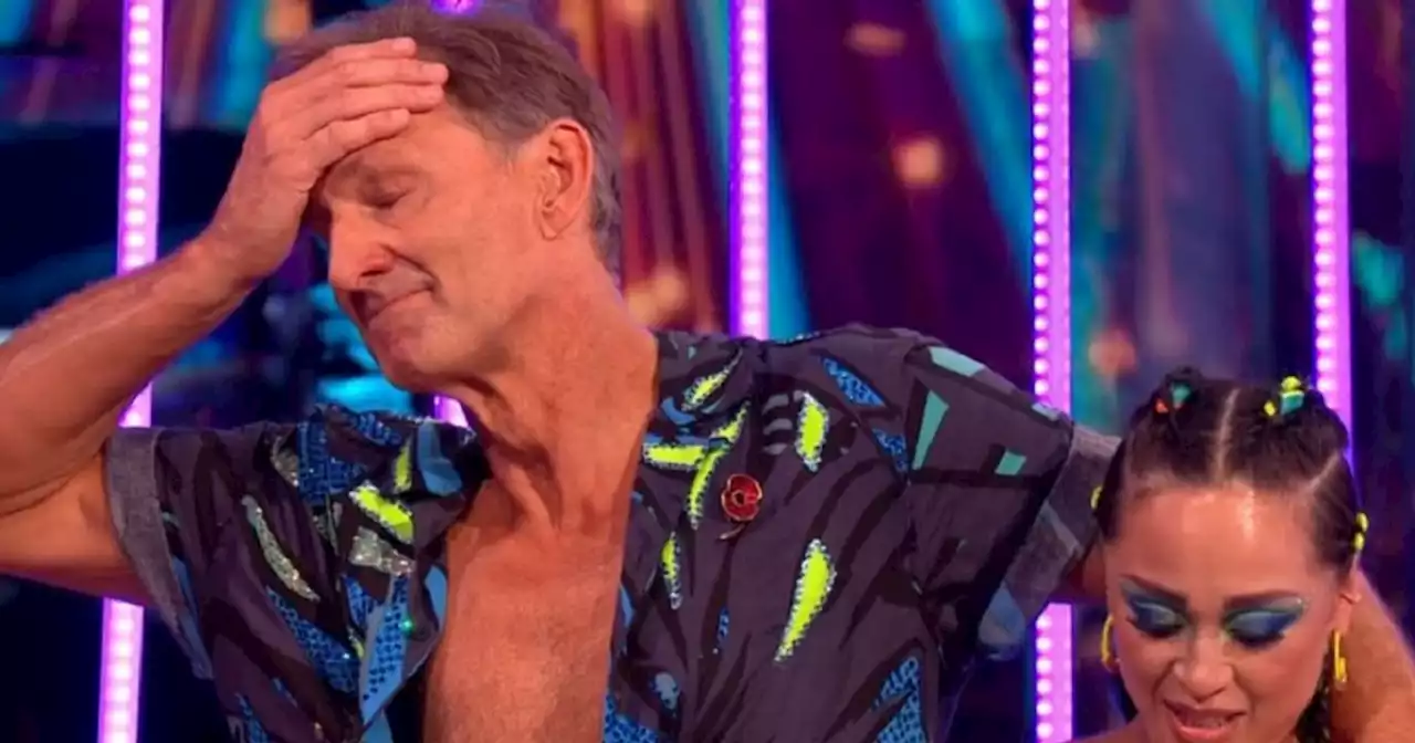 Strictly fans worried as they spotted Tony Adams and Katya Jones 'having words'