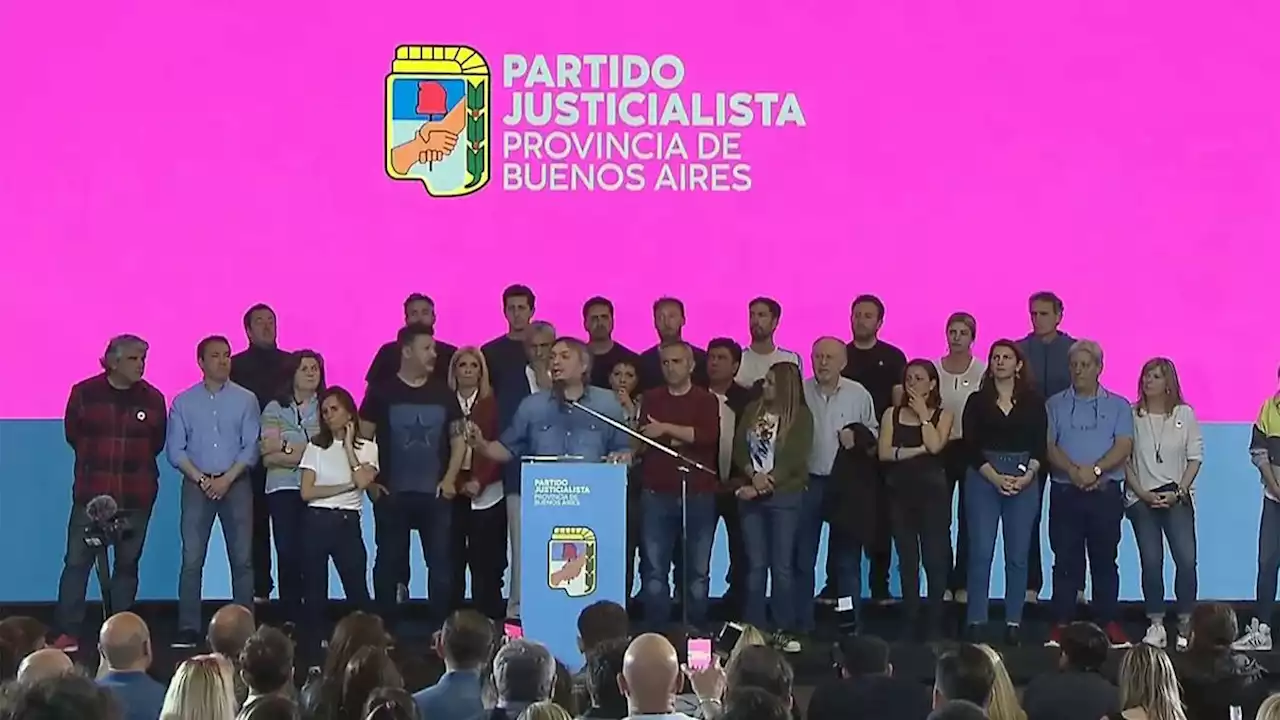 Máximo Kirchner en el Congreso del PJ: 'Tenemos el deseo de transformar nuestra patria'