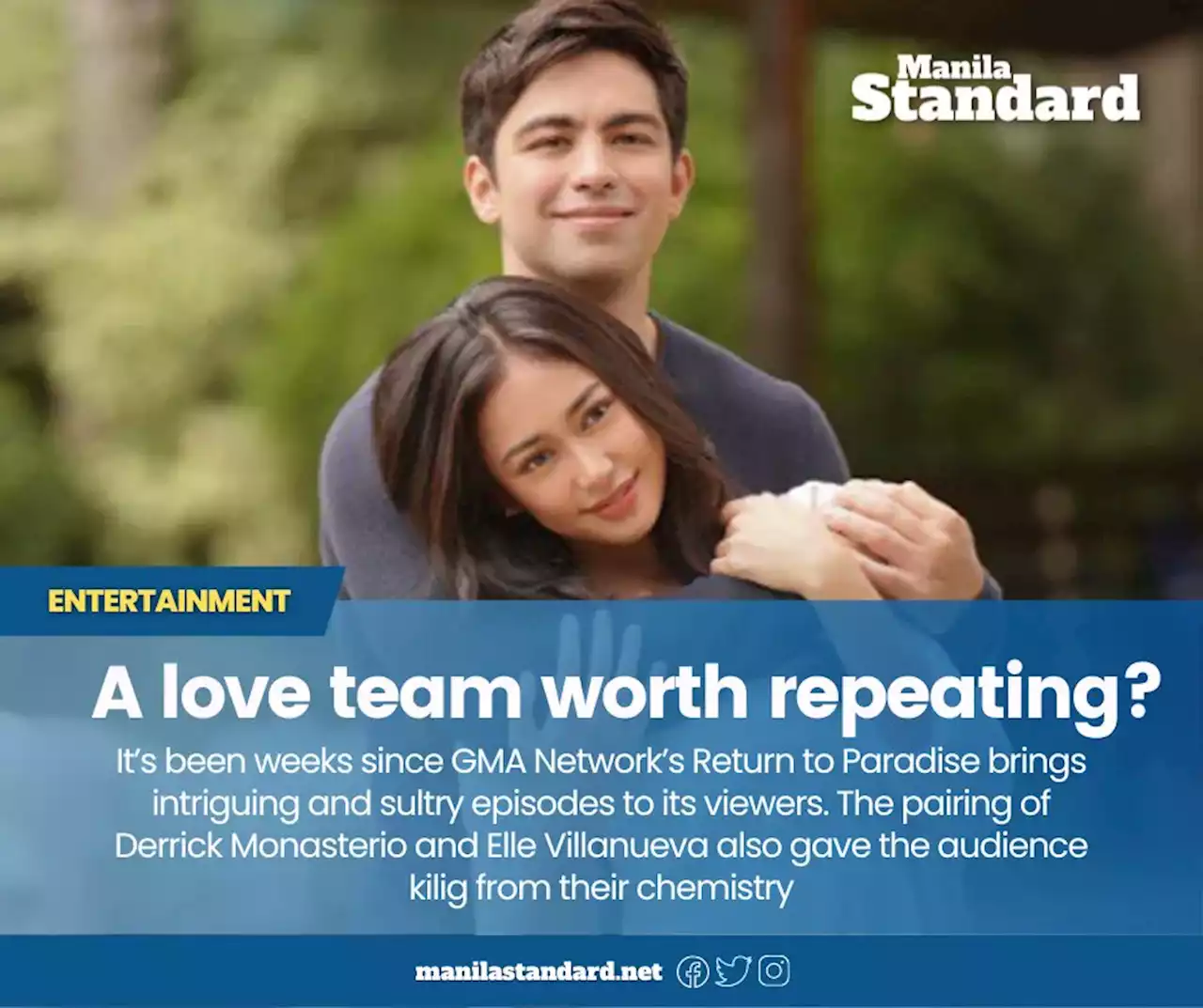 A love team worth repeating?